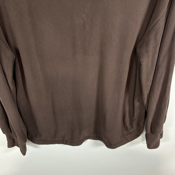 Varley Brown Roeder Half Zip Midlayer Sweat Top Women’s SMALL $138 Ath leisure - Picture 12 of 12